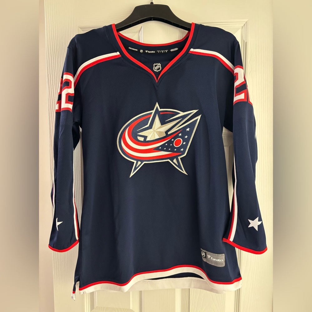 Columbus Blue Jackets Jersey - Bean #22